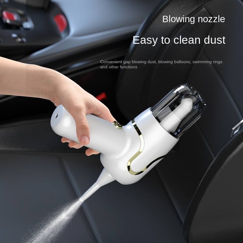 Car Vacuum Cleaner - Портативный ручной пылесос 5000Pa, беспроводной автомобильный