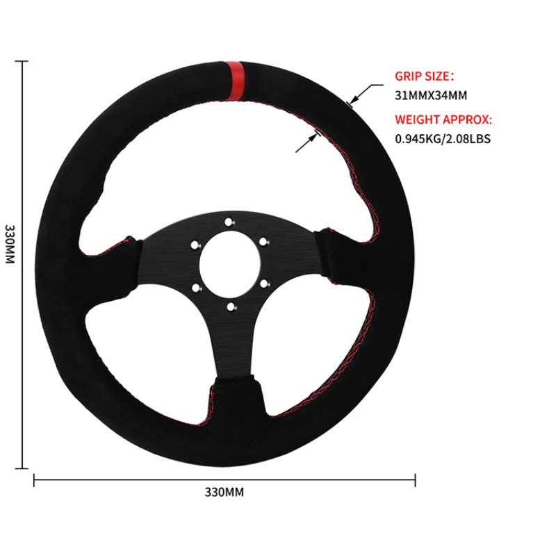 Car Accessories Logo - Замшевый гоночный руль с возможностью нанесения