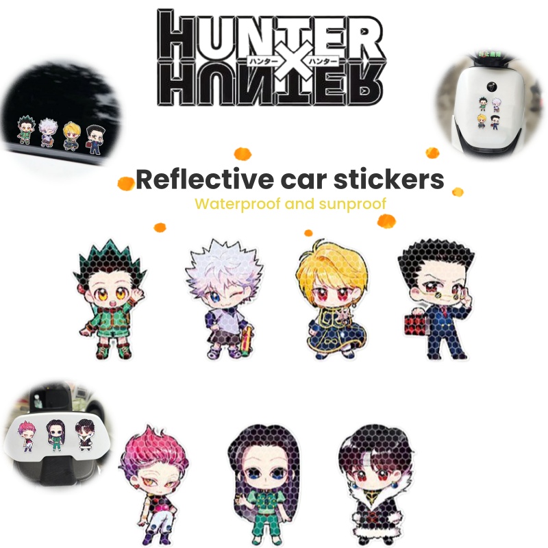Car Accessories Sticker - Аниме-наклейка «Охотник на полную ставку» с