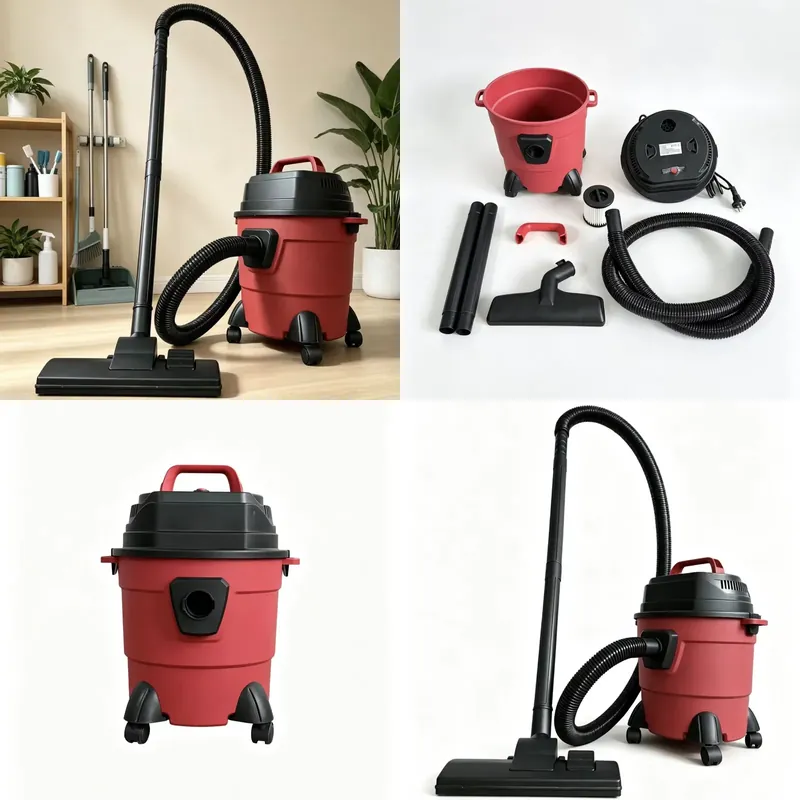 Car Vacuum Cleaner - 15-литровый 1200-ваттный моющий пылесос для чистки
