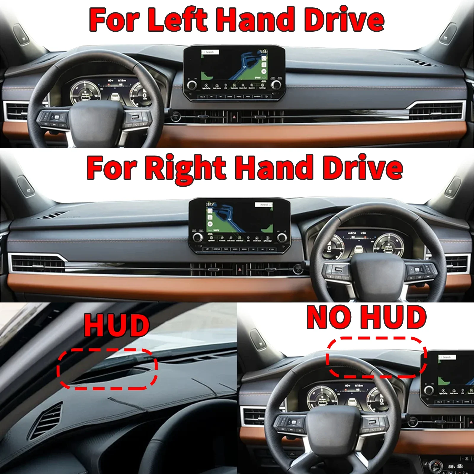 Коврик-накладка на приборную п – обзор и цена Car Accessories Logo