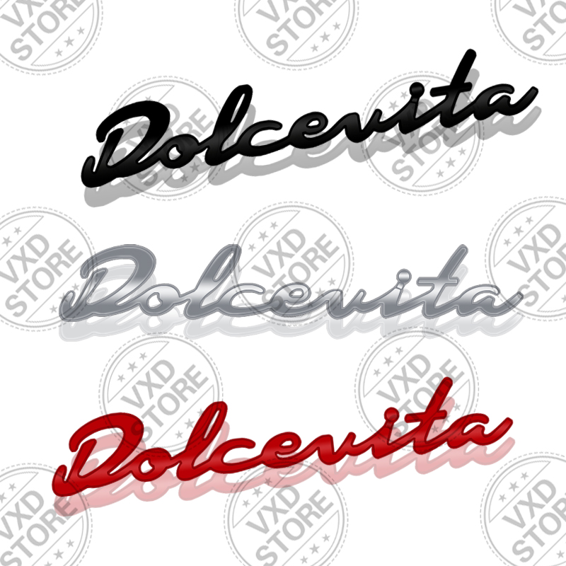 3D-эмблема Dolcevita, металлич – обзор и цена Car Accessories Bali