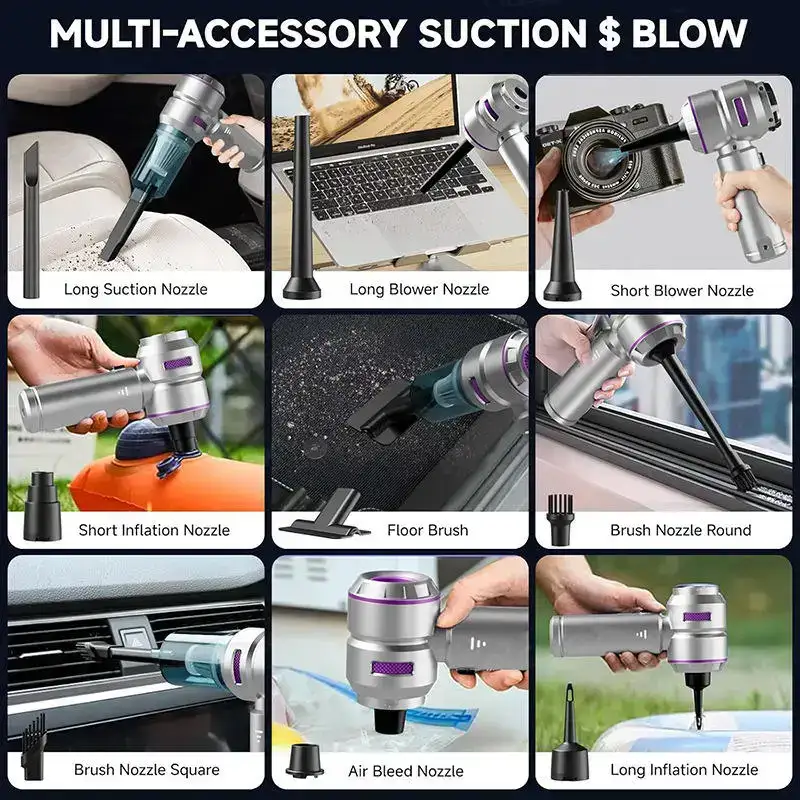Автомобильный пылесос высокой  – обзор и цена Car Vacuum Cleaner