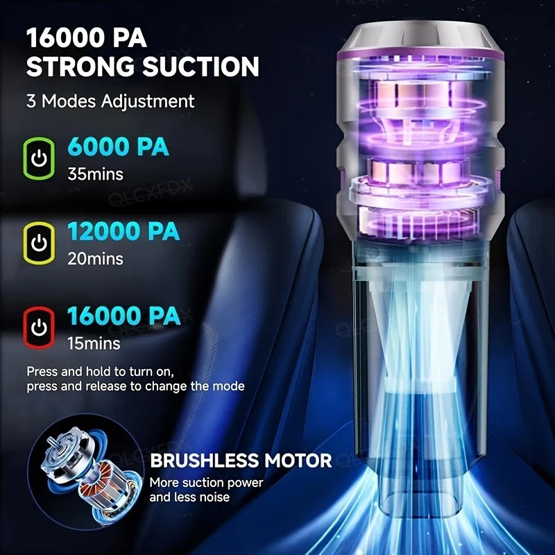 Автомобильный пылесос высокой  – обзор и цена Car Vacuum Cleaner