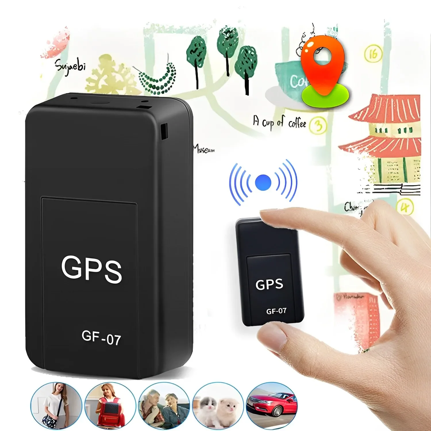GF-07 Мини GPS трекер Высокока – обзор и цена Car Accessories For Elderly