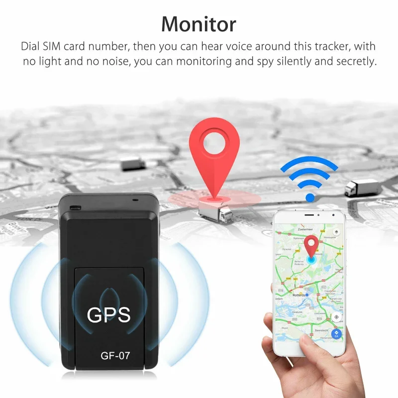 GF-07 Мини GPS трекер Высокока – обзор и цена Car Accessories For Elderly