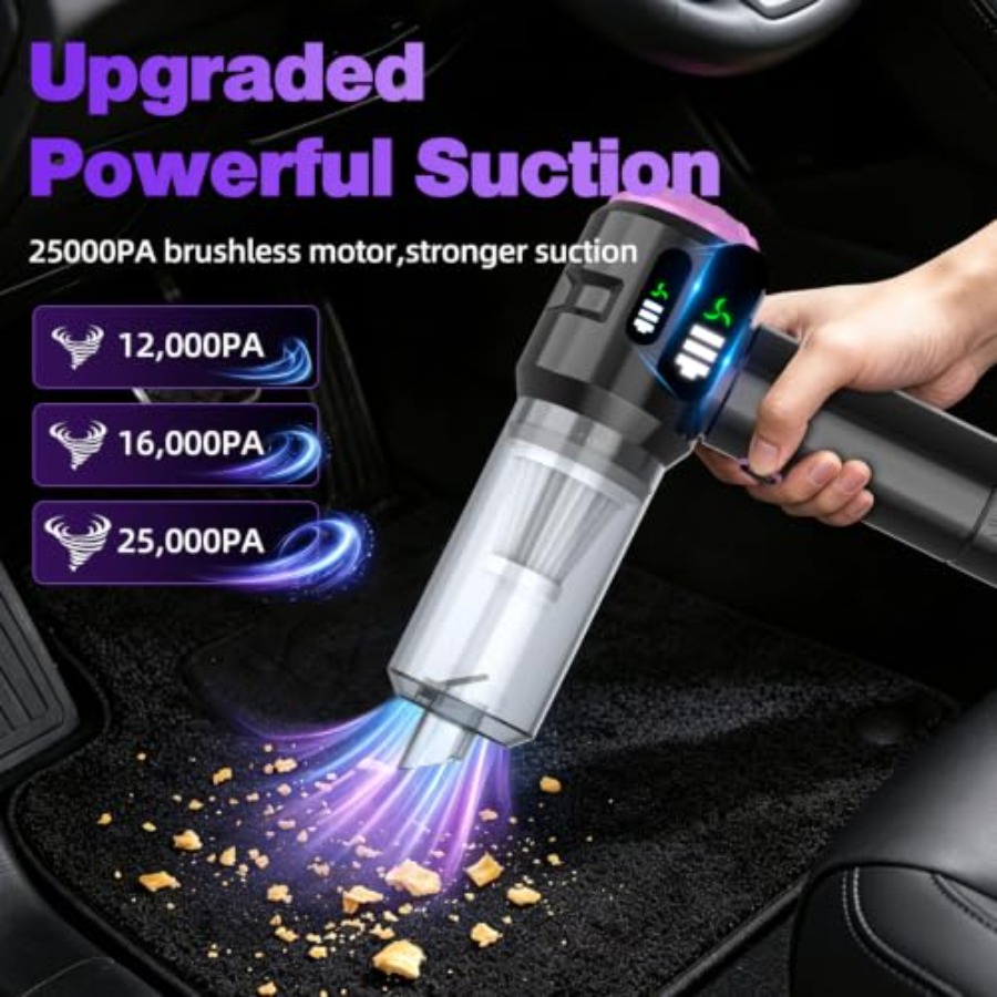 Ручной автомобильный пылесос д – обзор и цена Car Vacuum Cleaner