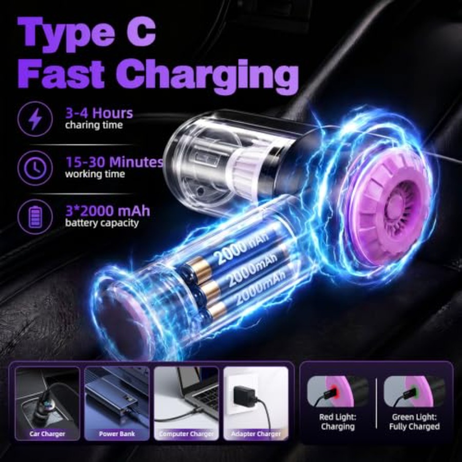 Ручной автомобильный пылесос д – обзор и цена Car Vacuum Cleaner