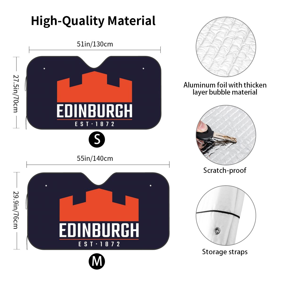Солнцезащитный козырек с логот – обзор и цена Car Accessories Edinburgh