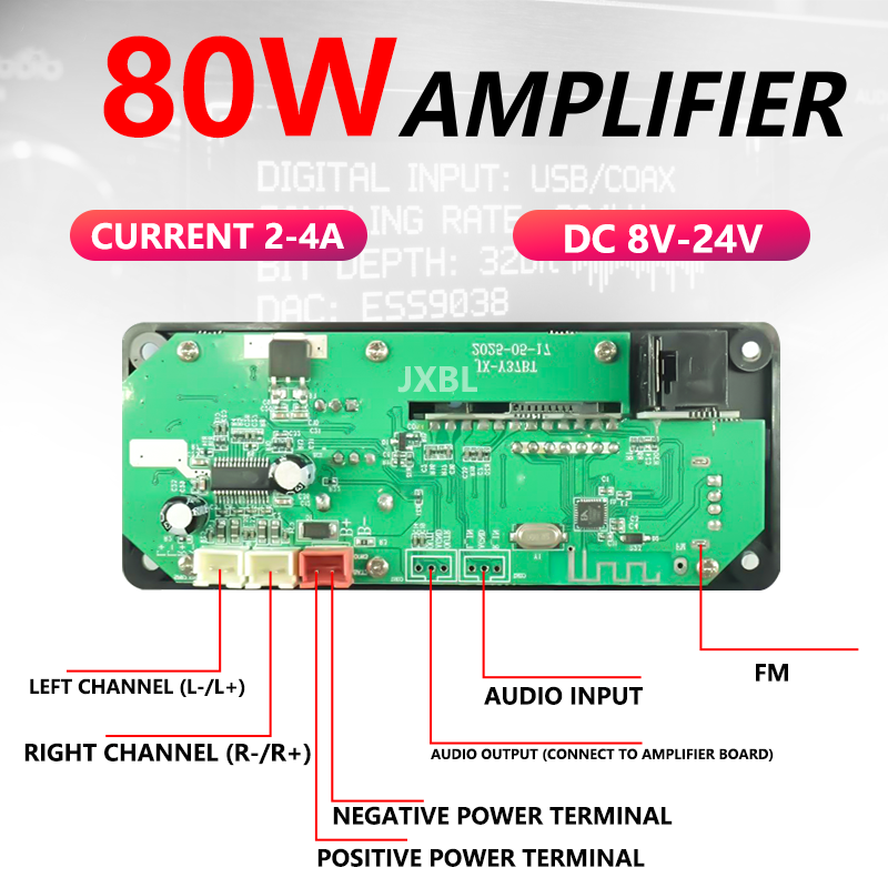 Плата декодера MP3 Bluetooth 5 – обзор и цена Fm Transmitter