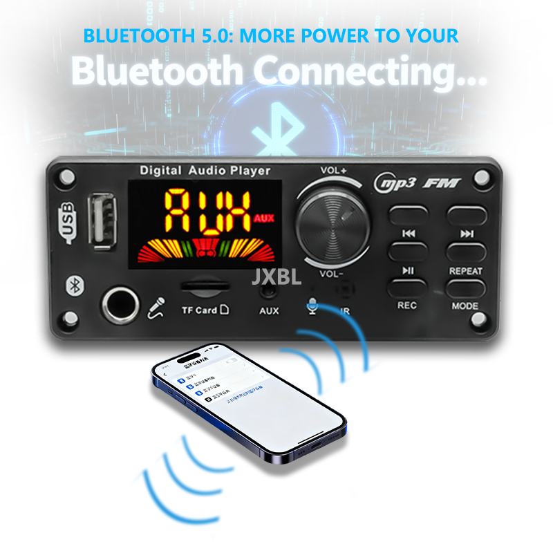 Плата декодера MP3 Bluetooth 5 – обзор и цена Fm Transmitter