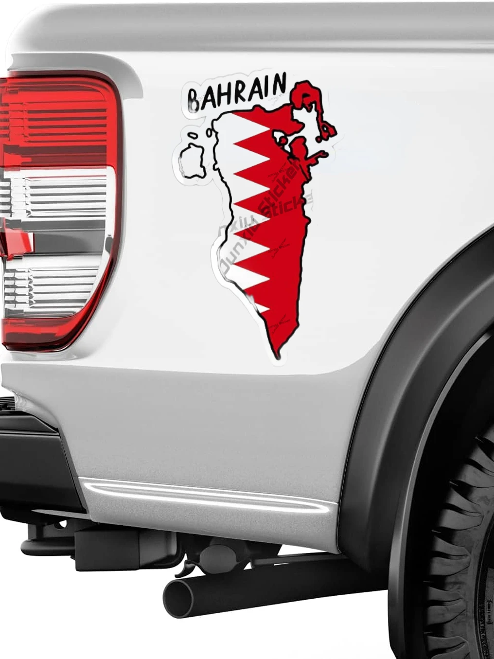 Бахрейн контур с флагом винило – обзор и цена Car Accessories Bahrain