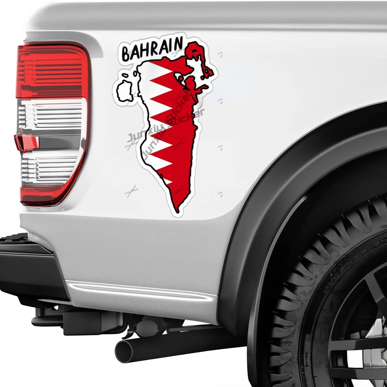 Бахрейн контур с флагом винило – обзор и цена Car Accessories Bahrain
