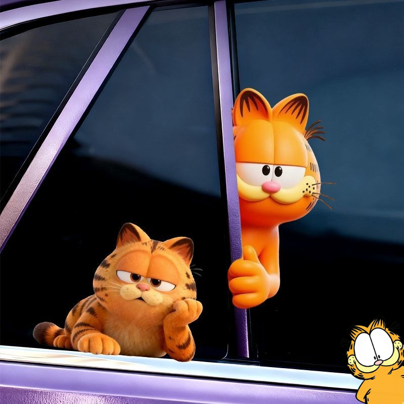 Оптовые наклейки с Гарфилдом:  – обзор и цена Car Accessories Sticker