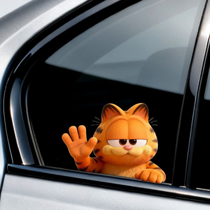 Оптовые наклейки с Гарфилдом:  – обзор и цена Car Accessories Sticker