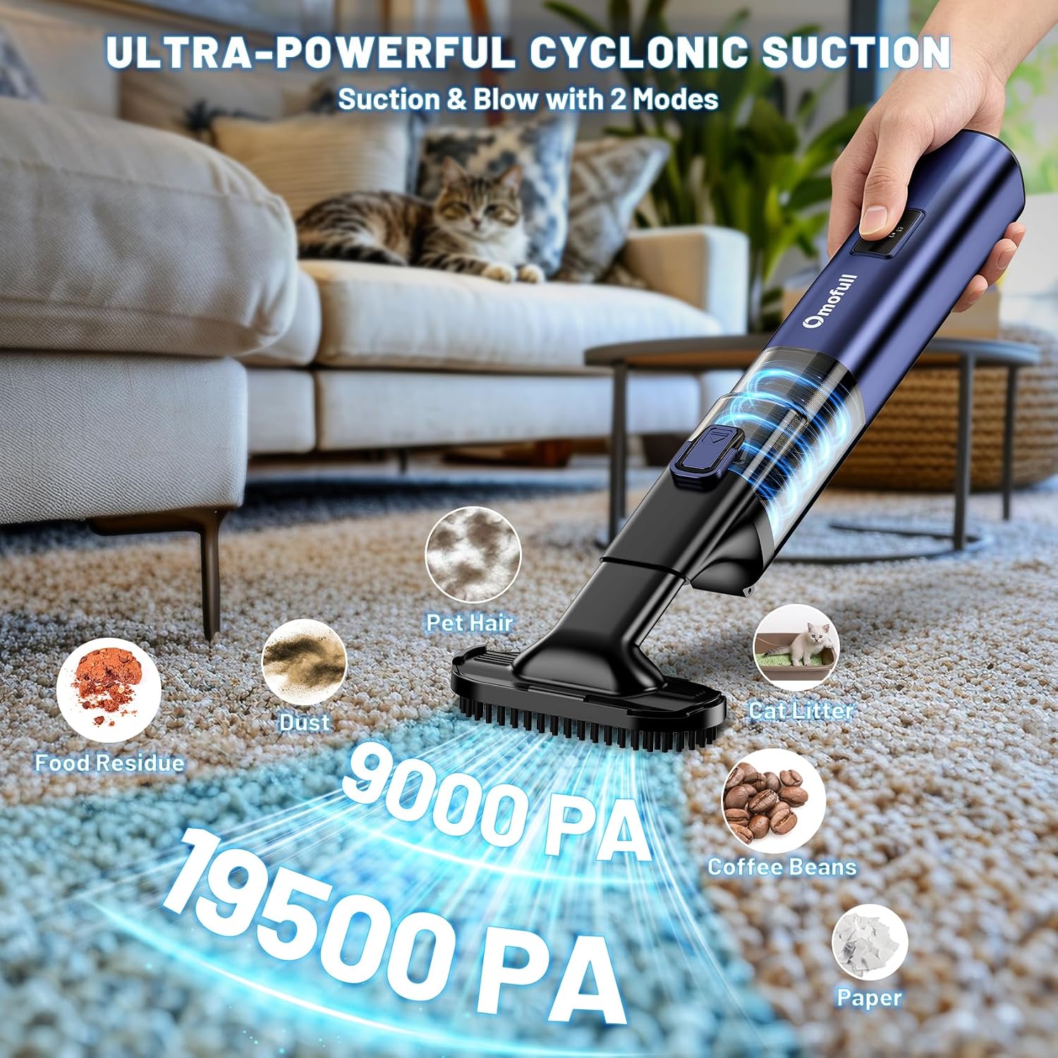 Беспроводной пылесос и воздухо – обзор и цена Car Vacuum Cleaner