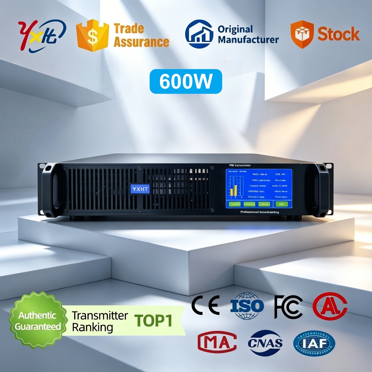 YXHT-2, FM-трансмиттер 600 Вт  – обзор и цена Fm Transmitter