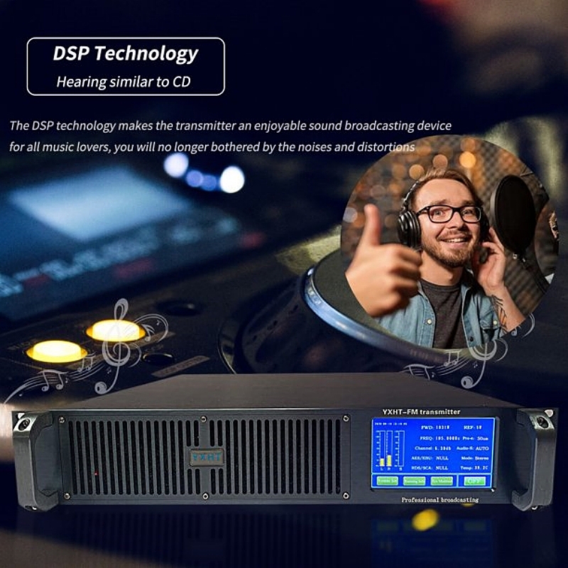 YXHT-2, FM-трансмиттер 600 Вт  – обзор и цена Fm Transmitter